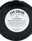 Matte Cerulean Cobalt Deep Royal Navy Blue Pressed Powder Single Vegan Eyeshadow; Talc, Paraben & Cruelty Free