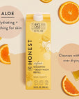 The Honest Company 2-in-1 Cleansing Shampoo + Body Wash Refill Carton | Gentle for Baby | Naturally Derived, Tear-free, Hypoallergenic | Citrus Vanilla Refresh, 32 fl oz