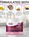 Ingrown Hair Treatment & Exfoliating Pads – 50 Pre-Soaked Wipes for Razor Bumps Treatment for Women – Skin-Smoothing Formula for Face, Neck, Underarms & Bikini Area