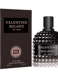 Hybrid & Company Valentine Milano For Man EAU DE Toilette For Man Natural Spray Vaporisateur 3.4 FL.OZ