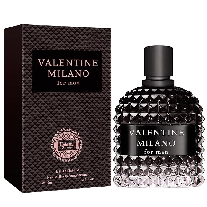 Hybrid & Company Valentine Milano For Man EAU DE Toilette For Man Natural Spray Vaporisateur 3.4 FL.OZ