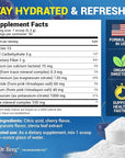 Dr. Berg Zero Sugar Hydration Keto Electrolyte Powder - Enhanced w/ 1000 mg of Potassium & Real Pink Himalayan Salt (NOT Table Salt) - Pomegranate and Cherry Hydration Drink Supplement - 50 Servings