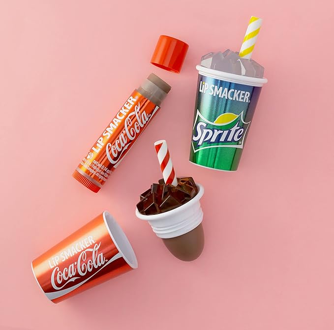 Lip Smacker Coca Cola Collection, lip balm for kids - Coca-Cola & Sprite, trio