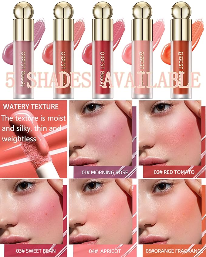 Liquid Blush Wand, Creme Matte Finish Looking, Dewy -# 03