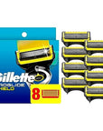 Gillette ProGlide Shield Razor Refills for Men, 8 Blade Refills