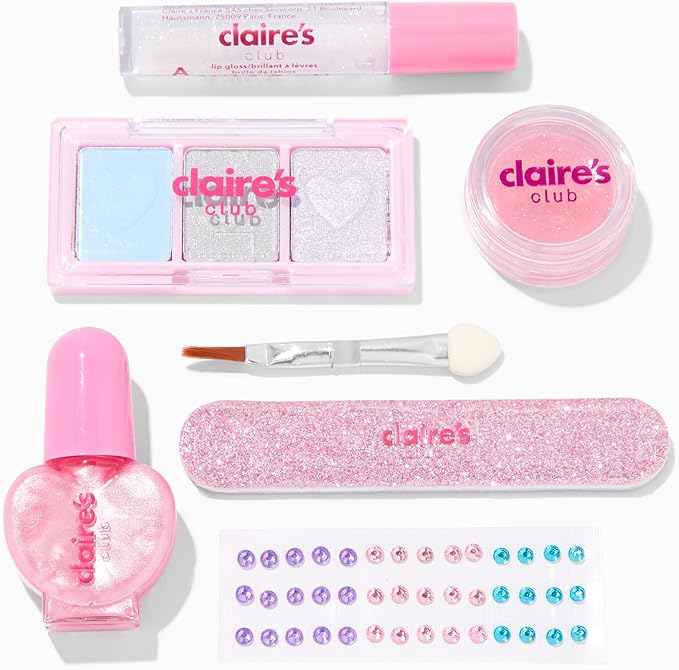 Claire's Accessories Snow Leopard Cosmetic Makeup