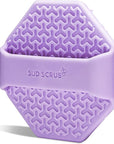 Sud Scrub® Antimicrobial Silicone Face Scrubber, 1 Pack, Gentle Face Exfoliator for Sensitive Skin, Eco Friendly Facial Cleansing Brush, Exfoliating Face Brush for Men and Women (Purple)