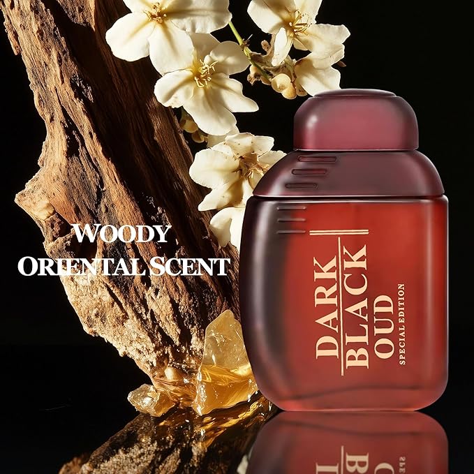 Men Cologne Set (3.4oz/100ml x 2PCS) Eau De Perfume Natural Spray Notes of Woody, Spicy, Citrus & Aromatic Long Lasting Fragrance for Daily Use (AvantI&DarkBaOUD)