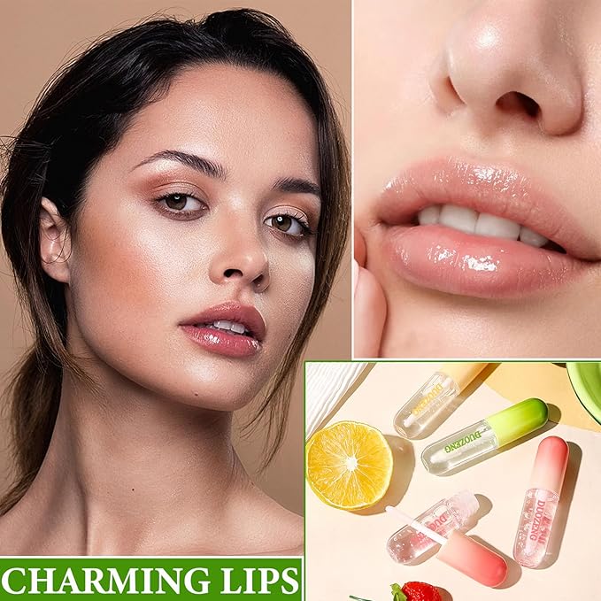 Lip Plumper Set,Lip Plumper Oil Gloss Night