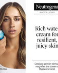 Neutrogena Hydro Boost Skincare Set, Hydro Boost Fragrance Free Water Cream Face Moisturizer, 1.7 fl oz, & Trial Size Hydro Boost Fragrance Free Hydrating Gel Facial Cleanser, 0.5 fl oz