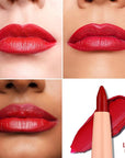 Oulac Waterproof Lipliner Pencil - Smooth and Creamy, Retractable Lip Makeup for Precision Application, Vegan & Cruelty-Free, LL08 Ruby