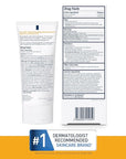 CeraVe 100% Mineral Sunscreen SPF 50 | Face sunscreen With Zinc Oxide & Titanium Dioxide | Hyaluronic Acid + Niacinamide + Ceramides | Oil Free Sunscreen For Face | Travel Size Sunscreen 2.5 oz