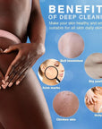 UJFQBH 6 Pieces African Bath Sponge African Net Long Net Bath Sponge Exfoliating Shower Body Scrubber Back Scrubber Skin Smoother,Great for Daily Use (Purple, Purple, Pink, Orange, Blue, Green)