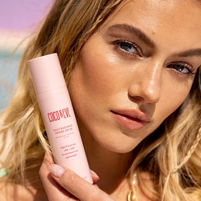 Coco & Eve Daily Radiance Primer SPF50 Sunscreen