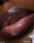Colourpop Winx Club Ultra Glossy Lip Gloss - Hydrating, Sheer Purple Lip Gloss for Juicy, Fuller-Looking Lips - Formulated with Jojoba Oil to Moisturize & Nourish - Tecna (0.11 oz)