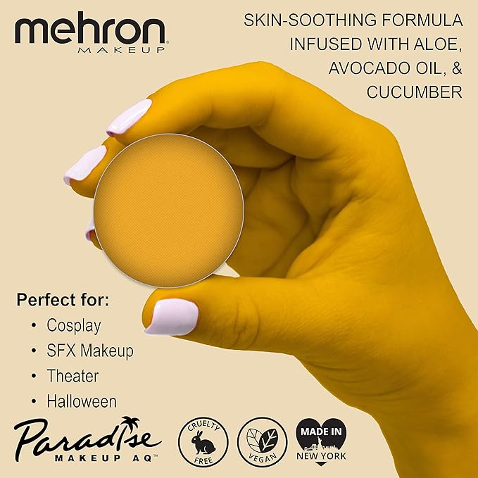 Mehron Makeup Paradise Makeup AQ Refill (.25 oz) 25 oz