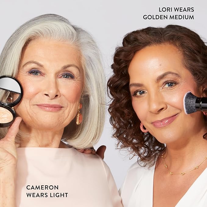 LAURA GELLER NEW YORK Baked Balance-N-Glow Illuminating Foundation - Toffee - Buildable Sheer to Light Coverage - Satin Finish