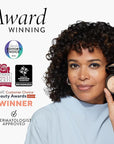 LAURA GELLER NEW YORK Award-Winning Baked Balance-n-Brighten Color Correcting Powder Foundation - Porcelain - Buildable Light to Medium Coverage - Demi-Matte Natural Finish