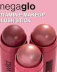 wet n wild MegaGlo Makeup Stick, Buildable Color, Versatile Use, Cruelty-Free & Vegan - Dusty Pink