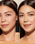 Milani Conceal + Perfect 2-in-1 Foundation + Concealer for a Flawless Complexion, Under Eye Corrector, Cover Redness and Imperfections, Waterproof and Sweatproof - Warm Natural