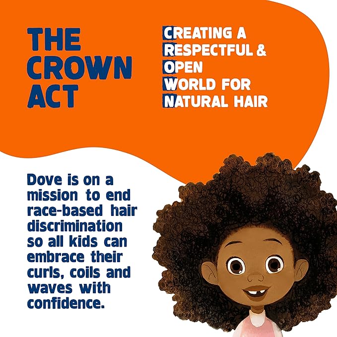 Dove Shampoo and Conditioner Set + Detangler Spray for Kids - Kids Hair Love Collection, Shampoo and Conditioner, Curly and Wavy Hair Products (3 Piece Set)