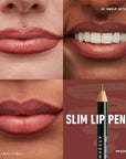 NYX PROFESSIONAL MAKEUP Slim Lip Pencil, Long-Lasting Creamy Lip Liner - Mahogany