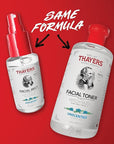 Thayers Alcohol-Free Witch Hazel Facial Mist Toner with Aloe Vera, Unscented, Soothing and Hydrating, for All Skin Types, Trial Size, 3 oz