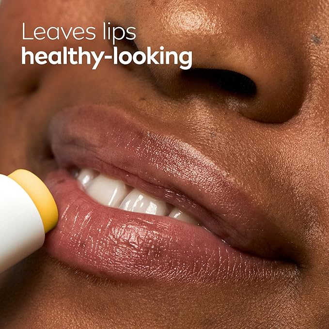 NIVEA Mango Lip Care, Vegan Lip Balm Pack with Shea Butter, Nourishing Oils and Vitamin C & E, 3-in-1 Moisturize, Repair and Protect, 0.17 Oz Stick, Pack of 4