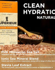 Superieur Electrolyte Powder Packets - Vegan Electrolyte Hydration Powder w/Sea Minerals - Keto Friendly, Non-GMO, Zero Sugar Electrolyte Supplement - Healthy Sports Drink - Citrus (14 Packets)