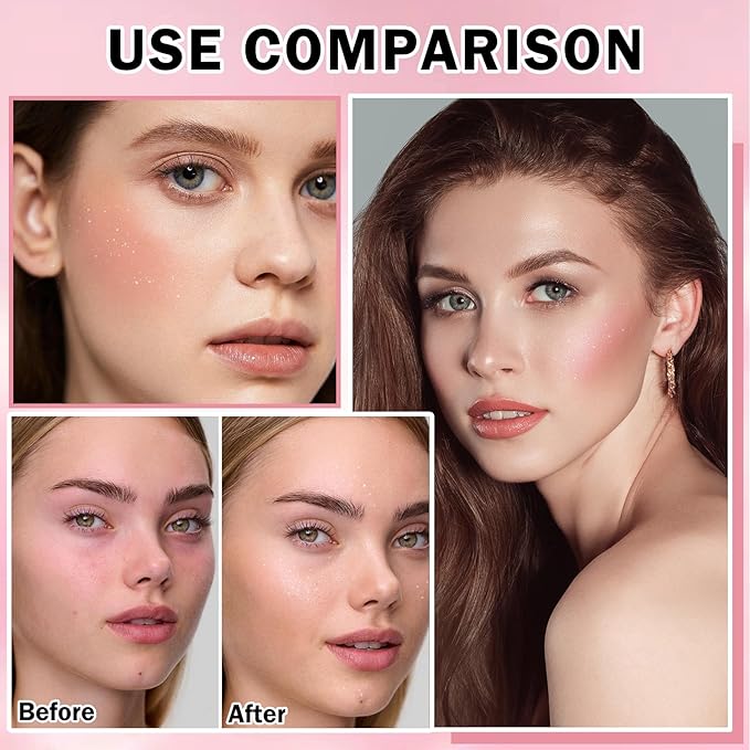 Oil Control Loose Powder Makeup Pink Translucent Setting