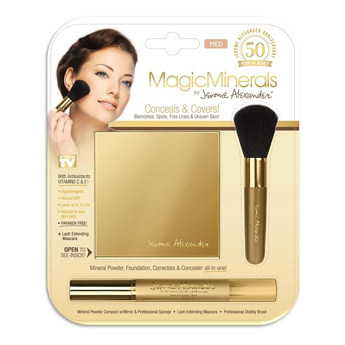 Jerome Alexander MagicMinerals Pressed Mineral Powder Set with