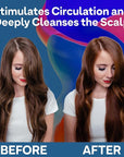 Colorproof Scalp Cleansing Brush for Optimal Hair Health — Scalp Scrubber for Deep Cleansing — Removes Buildup & Impurities, Promotes Shinier & Stronger Hair