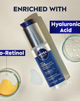 NIVEA MEN Age Defense Instant Hydrating Face Serum for Dry Skin, With Pro-Retinol and Hyaluronic Acid, Facial Serum Helps Reduce Look of Fine Lines and Wrinkles, 1.7 Fl Oz Bottle