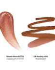 REVLON Super Lustrous Glimmer Gloss and ColorStay Multi-Liner Bundle, Glazed Almond and Off Roading, Pack of 2