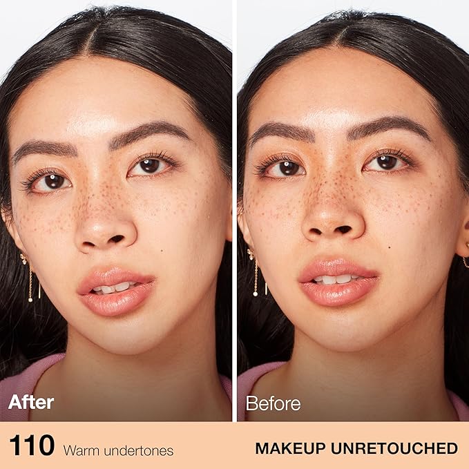 Maybelline Fit Me Dewy + Smooth Liquid Foundation Makeup, Porcelain, 1 Count (Packaging May Vary)