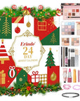 Erinde Makeup Advent Calendar 2025, 24 Days Christmas Gift Makeup Set for Teen Girls & Women, 2025 Xmas Holiday Countdown Calendar Beauty & Cosmetics Holiday Surprise Make Up Gift Kits for Women