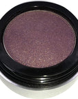 Pandora Purple Plum Dark Shimmering Eggplant Pressed Powder Single Vegan Eyeshadow; Talc, Paraben & Cruelty Free