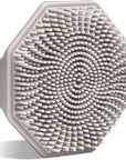 Sud Scrub® Antimicrobial Silicone Face Scrubber, 1 Pack, Gentle Face Exfoliator for Sensitive Skin, Eco Friendly Facial Cleansing Brush, Exfoliating Face Brush for Men and Women (Clay)