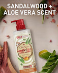 Old Spice GentleMan's Exfoliating & Moisturizing Body Wash for Men, 24/7 Shower Fresh with Long Lasting Scent, Renewing Vitamin B3 Blend, Sandalwood + Aloe Vera Scent, 18 oz