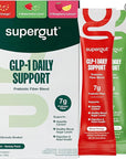 Supergut GLP1 Daily Support, Variety Pack - High Fiber GLP-1 Supplement Powder for Women & Men - Sugar-Free Drink Mix for Gut Health & Digestive Support (15 Servings)