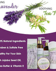 Spa Gift Baskets For Women - Luxury Bath Set With Lavender & Tea Tree Oil - Spa Kit Includes Body Wash, Bubble Bath, Lotion, Bath Salts, Body Scrub, Body Spray, Shower Puff, and Towel