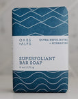 Oars + Alps Superfoliant Exfoliating Men's Bar Soap, Dermatologist Tested and Made with Clean Ingredients, Travel Size, 1 Pack, 6 Oz