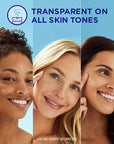 Coppertone Every Tone Invisible Finish Age UV Defense Face Sunscreen SPF 60+ with Bakuchiol, Lightweight, Blends in Clear Sunscreen for All Skin Tones, 1.7 Fl Oz Pump Bottle