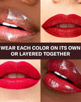 The Lip Bar - Perfect Pout Mini Lip Trio Gift Set (3 Products) - Nonstop Liquid Matte Lipstick & Non-Sticky Lip Gloss - Travel Size - Gift Box - Vegan, Gluten Free, Cruelty Free - Makeup & Cosmetics