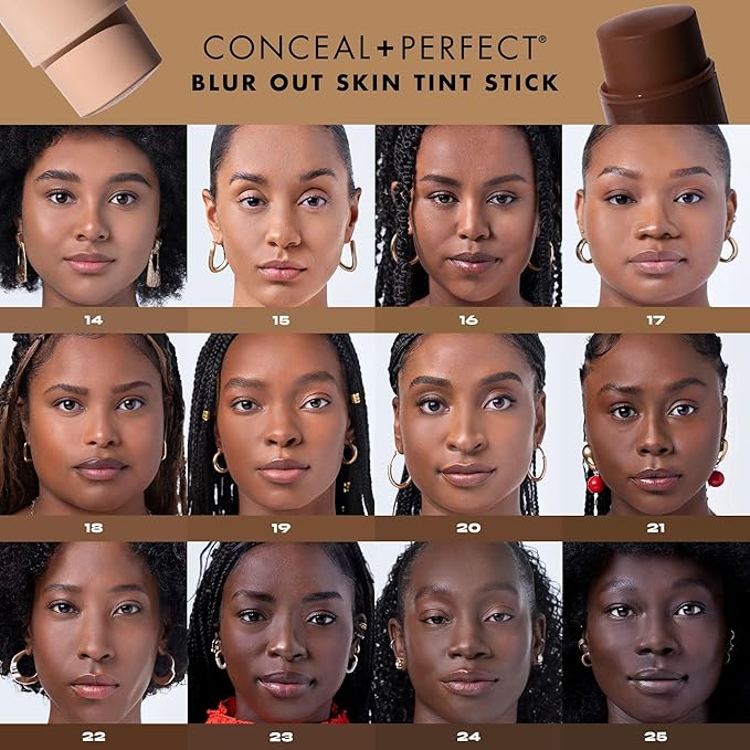 Milani Conceal + Perfect - Skin Tint Stick, Blur Out Tinted Moisturizer Makeup, Shade 05