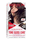 Revlon ColorSilk Tone + Gloss + Care Demi Permanent Hair Color, Dye Kit with Leave-In Scalp and Haircare Serum, 2x Shinier, 4x Stronger, 5A Medium Ash Brown, 4.5 fl oz