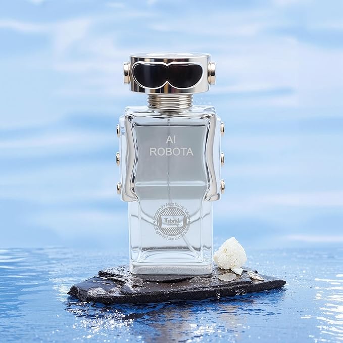 Hybrid & Company Ai Robota For Men Pour Homme Eau de Toilette Vaporisateur Natural Spray 3.4 Fl Oz