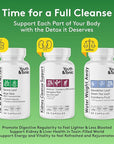 Youth & Tonic Diuretic Full Body Cleanse Detox Pills for Bloating, Puffiness and Swelling, System Flush for Colon, Kidney and Liver Detoxing, 30 Day Supply with Green Tea, Senna, Dandelion, Cranberry