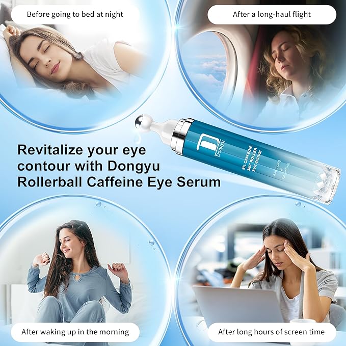 Caffeine eye cream for dark