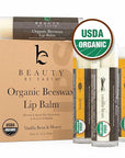 4 Pack Organic Vanilla Bean &
